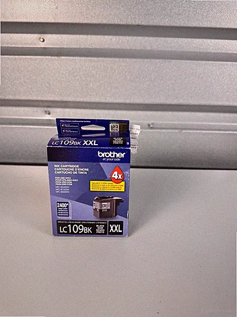 Brother LC109BK Black Ink Cartridge LC109BKS XL OEM New