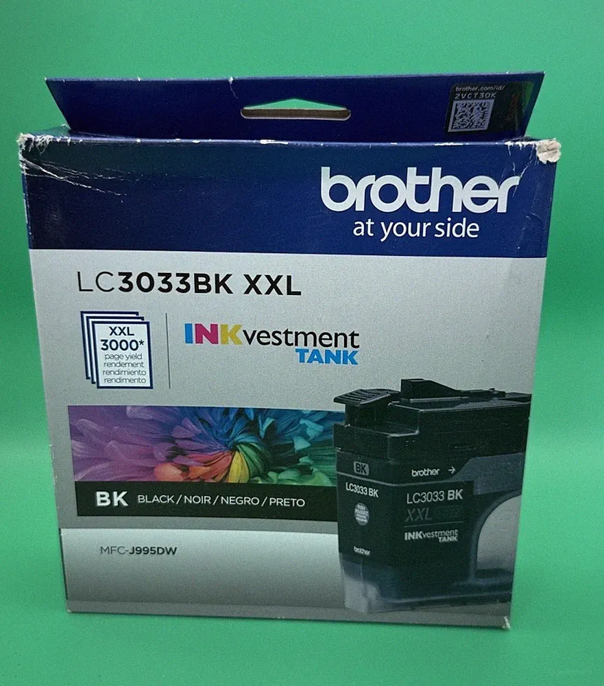 Brother LC3035BK XXL ULTRA Black Ink Cartridge High Yield OEM Genuine (EXP)