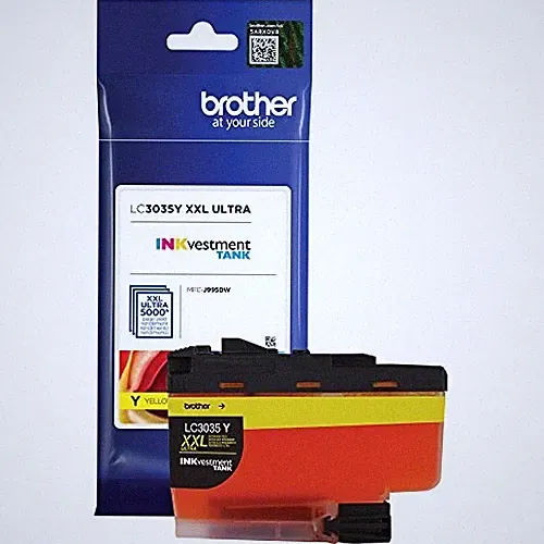 Brother LC3035Y Ultra High-Yield Yellow Ink Cartridge