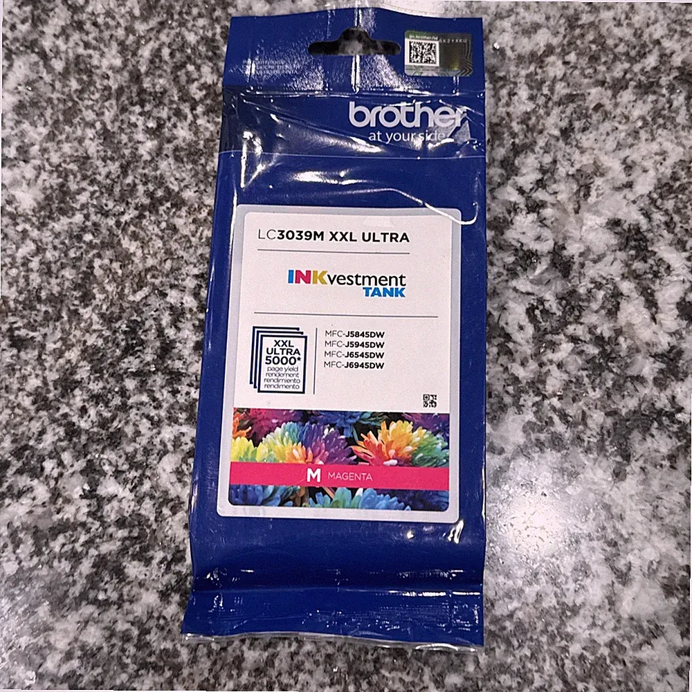 Brother LC3039M Ultra High-Yield Magenta Ink Cartridge INKvestment Tank NEW