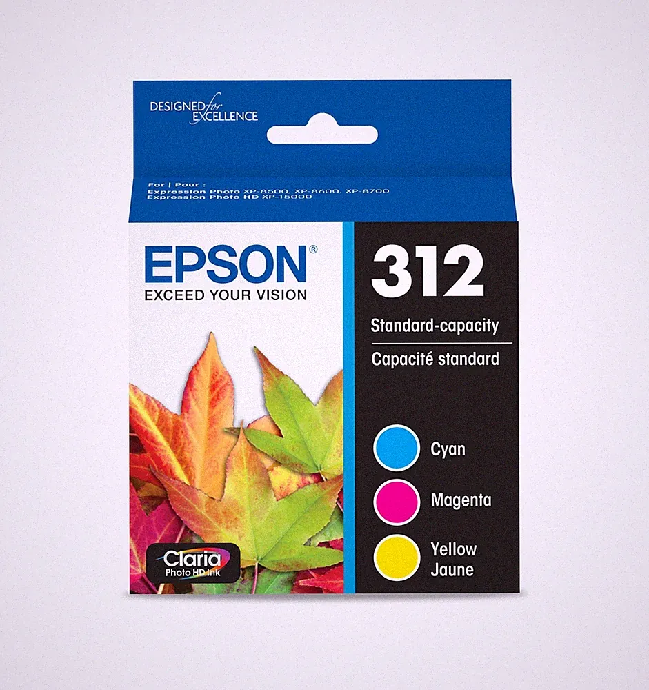 Cyan Magenta Yellow Inkjet Printer Ink 6 Cartridges High Definition Photo Qua...