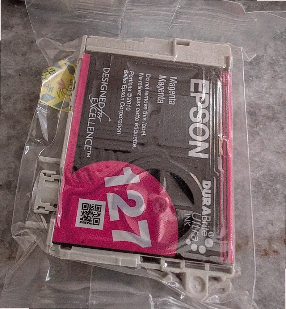 Epson 127 DURABrite Ultra Extra High-Yield Ink Cartridge Magenta