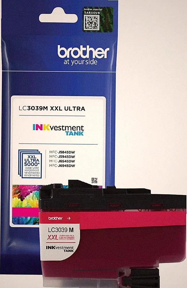 Genuine LC3039M, Single Pack Ultra High-Yield Magenta Inkvestment Tank Ink Cartr