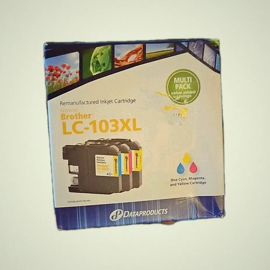 New In Pack Cyan/Magenta/Yellow 3-Pack High Yield Ink Cartridges