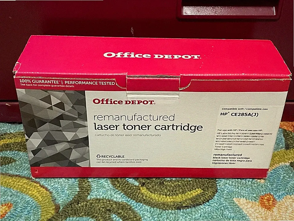 OFFICE DEPOT REMANUFACTURED ULTRA HIGH YIELD BLACK LASER TONER CARTRIDGE
