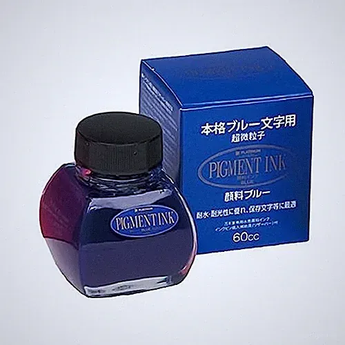 Platinum Pigment Ink - 60 cc Bottle - Blue NEW