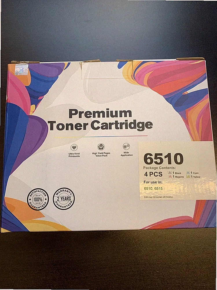 Premium Non-Brand Name Toner Cartridges. High Yield Pack Of 4 Colors